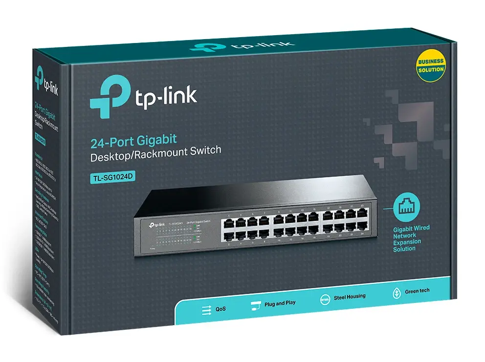 Switch de bureau TP-Link TL-SG1024D 24 ports Gigabit